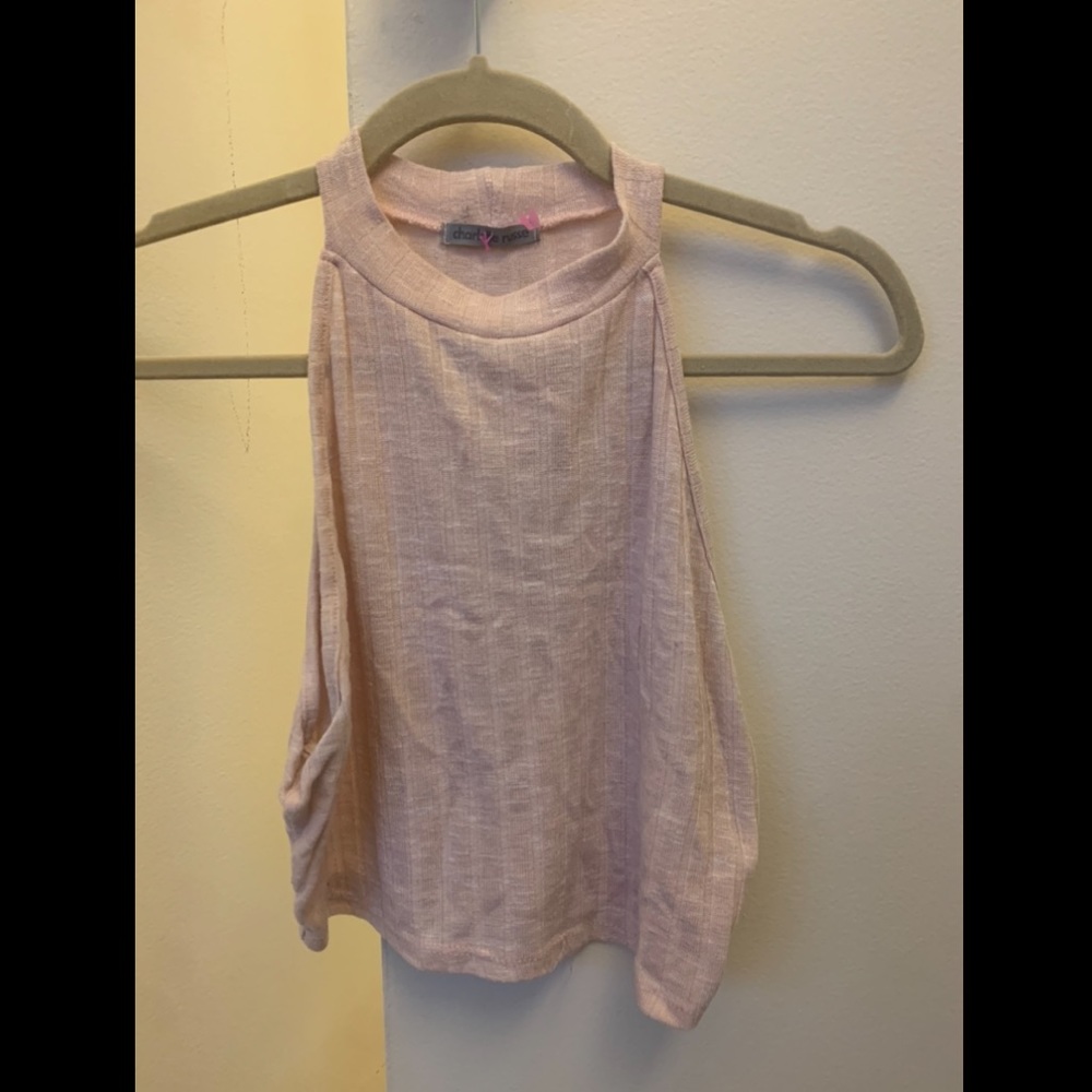 Pink Charlotte Russe Tank Top